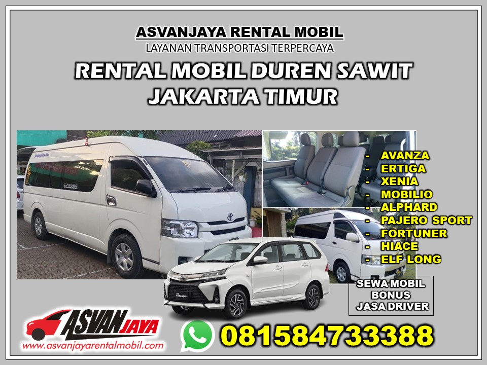 Rental Mobil Duren Sawit